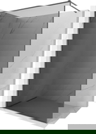 Mexen Kioto-XF стена за душ Walk-in с рамка 140 x 202 см, графит 10 мм, gun metal - 800-140-104-95-40-X