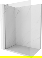 Mexen Kioto-X L душ-стена Walk-in 100 x 200 см, прозрачно 10 мм, хром - 800-100-107-01-00-X