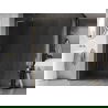 Mexen Kioto-X L Стена за душ Walk-in 60 x 200 cm, прозрачна 10 mm, златен - 800-060-107-50-00-X