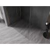 Mexen Kioto-X L стена за душ Walk-in 100 x 200 см, прозрачна 10 мм, златна - 800-100-107-50-00-X