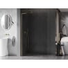 Mexen Kioto-X L стена за душ Walk-in 100 x 200 см, прозрачна 10 мм, златна - 800-100-107-50-00-X