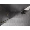 Mexen Kioto-X L стена за душ Walk-in 100 x 200 см, прозрачна 10 мм, златна - 800-100-107-50-00-X