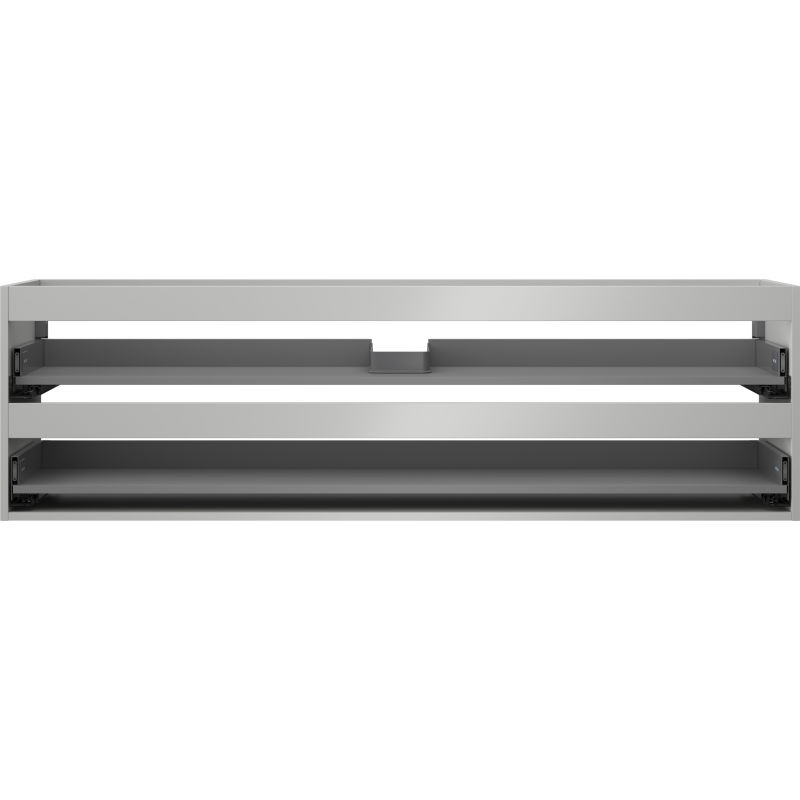 Mexen Box-A корпус на шкаф под умивалник 160 см, 2 чекмеджета, сив мат