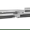 Корпус на шкафче за мивка Mexen Box-A 160 см, 2 чекмеджета, сив мат - 91AX0-1600-470-2-62