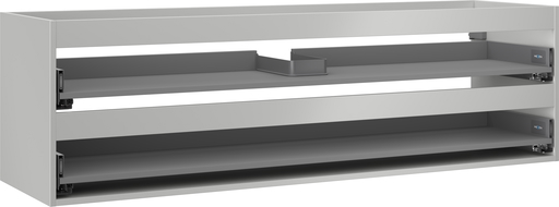 Mexen Box-A корпус на шкаф под умивалник 160 см, 2 чекмеджета, сив мат