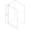 Mexen Kioto-X L душ параван Walk-in 90 x 200 см, прозрачен 10 мм, черен - 800-090-107-70-00-X