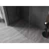Mexen Kioto-X L душ параван Walk-in 90 x 200 см, прозрачен 10 мм, черен - 800-090-107-70-00-X