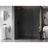 Mexen Kioto-X L душ параван Walk-in 90 x 200 см, прозрачен 10 мм, черен - 800-090-107-70-00-X