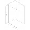 Mexen Kioto-X L душ преграда Walk-in 80 x 200 cm, прозрачен 10 mm, оръжеен метал