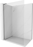 Mexen Kioto-X L душ преграда Walk-in 80 x 200 cm, прозрачно 10 mm, gun metal - 800-080-107-95-00-X