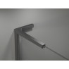 Mexen Kioto-X L душ преграда Walk-in 80 x 200 cm, прозрачен 10 mm, оръжеен метал