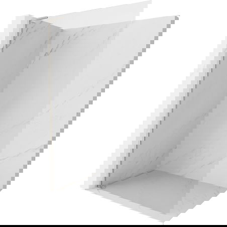 Mexen Kioto-X L душ-преграда Walk-in 80 x 200 cm, прозрачна 10 mm, матиран никел - 800-080-107-97-00-X