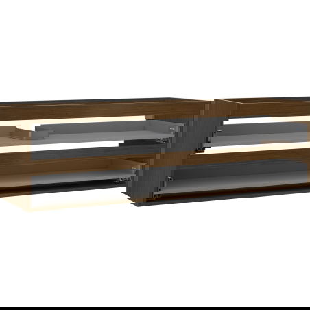 Mexen Box-A корпус на шкаф под мивка 160 см, 2 чекмеджета, орех - 91AX0-1600-470-2-86