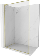 Mexen Kioto-XF L душ параван Walk-in с рамка 120 x 202 см, прозрачен 10 мм, златисто