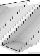 Mexen Kioto-XF L преграда за душ Walk-in с рамка 70 x 202 см, прозрачна 10 мм, черна - 800-070-174-70-00-XF