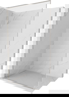 Mexen Kioto-XF L стъклена стена за душ Walk-in с рамка 80 x 202 cm, прозрачно 10 mm, четкан никел - 800-080-174-97-00-XF