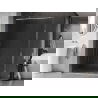 Mexen Киото-F L душ панел с рамка 50 x 202 см, прозрачно 8 мм, хром - 800-050-174-01-00