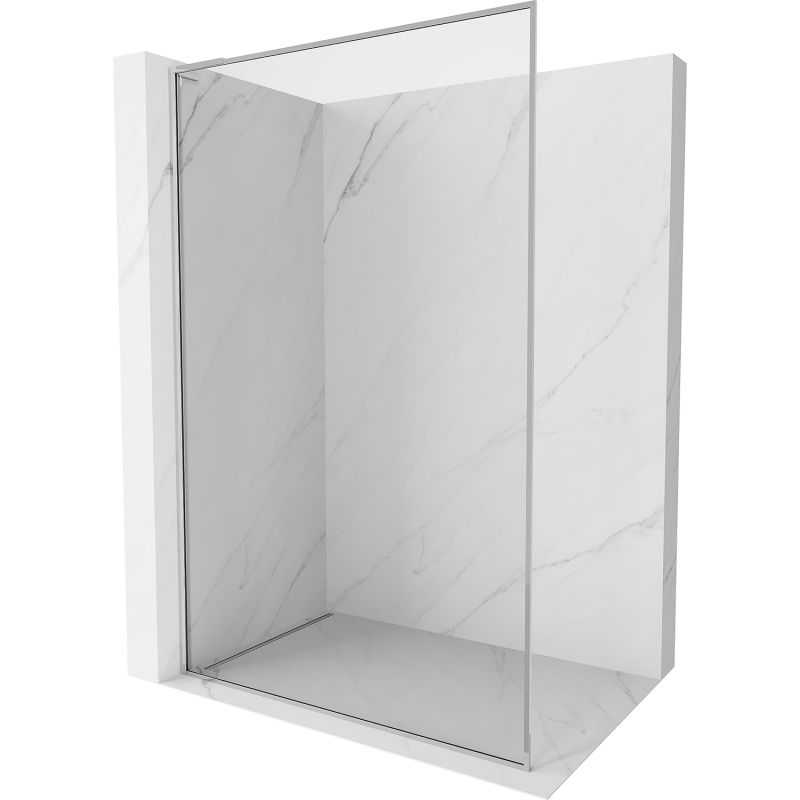 Mexen Kioto-F L панел за душ Walk-in с рамка 100 x 202 см, прозрачен 8 мм, хром - 800-100-174-01-00