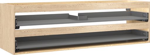 Mexen Box-A корпус шкаф под умивалник 160 см, 2 чекмеджета, дъб - 91AX0-1600-470-2-81