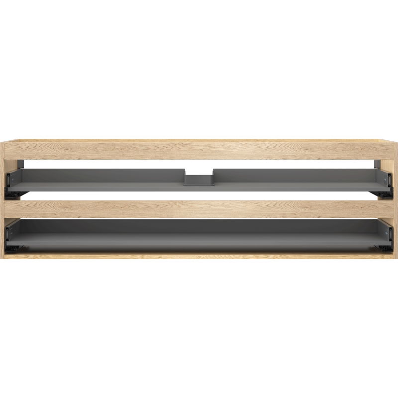 Mexen Box-A корпус шкаф под умивалник 160 см, 2 чекмеджета, дъб - 91AX0-1600-470-2-81