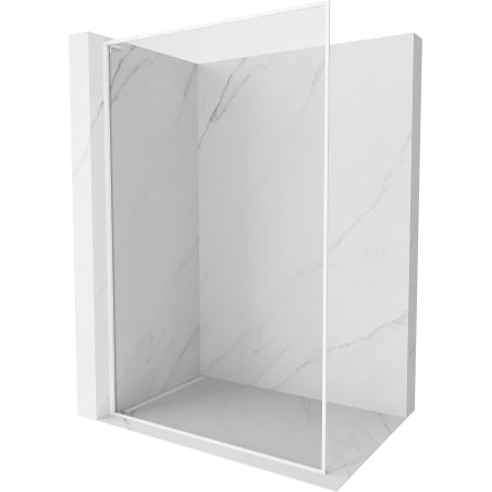 Mexen Киото-F L панел за душ Walk-in с рамка 95 x 202 см, прозрачен 8 мм, бял - 800-095-174-20-00