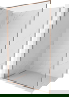 Mexen Kioto-F L Душ кабина Walk-in с рамка 95 x 202 cm, прозрачно 8 mm, матирана мед - 800-095-174-65-00