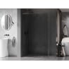 Mexen Киото-F L Стена за душ Walk-in с рамка 85 x 202 cm, прозрачна 8 мм, четка пистолет сив - 800-085-174-66-00