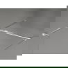 Mexen Kioto-X душ преграда Walk-in 100 x 100 cm, прозрачна 10 mm, хром - 800-100-202-01-00-100-X