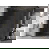 Mexen Kioto-X стена за душ Walk-in 130 x 120 cm, прозрачно 10 mm, злато - 800-130-202-50-00-120-X