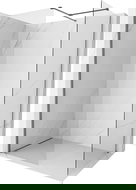 Mexen Kioto-X душ-параван Walk-in 160 x 80 см, прозрачен 10 мм, металик - 800-160-202-95-00-080-X