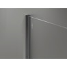 Mexen Kioto-X душ стена Walk-in 140 x 120 см, прозрачно 10 мм, gun metal - 800-140-202-95-00-120-X