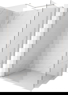 Mexen Kioto-X стена за душ кабина Walk-in 120 x 90 cm, прозрачна 10 mm, четкан никел - 800-120-202-97-00-090-X