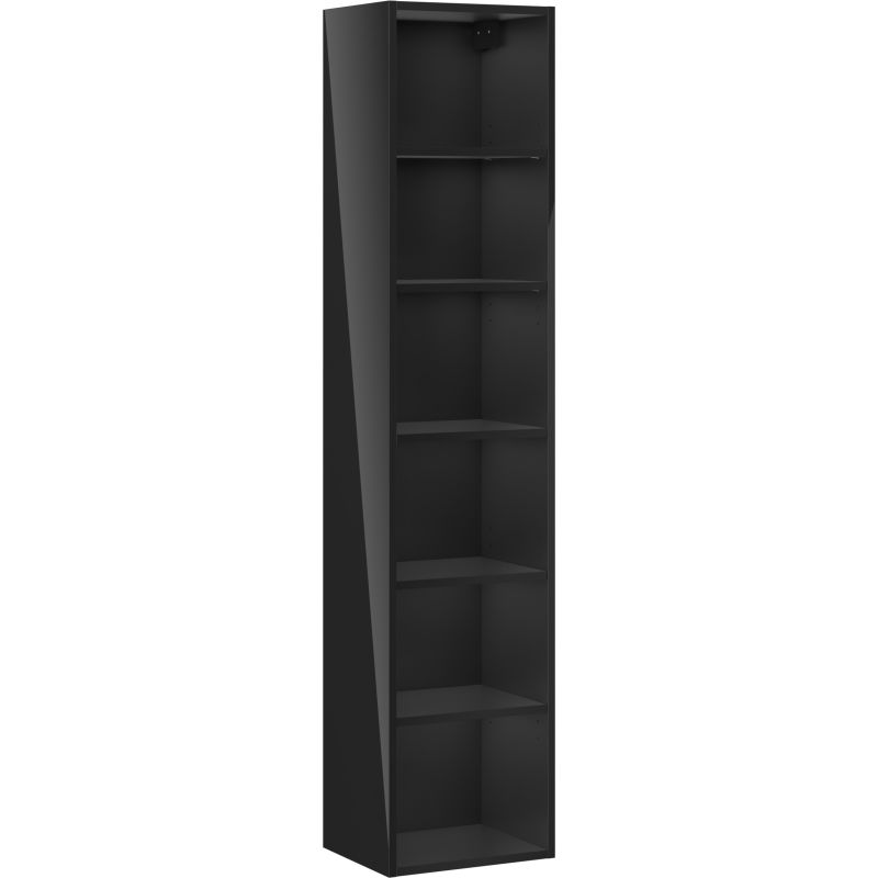 Корпус за баня Mexen Box-A 35 см, черен гланц - 91AX1-1600-300-1-70