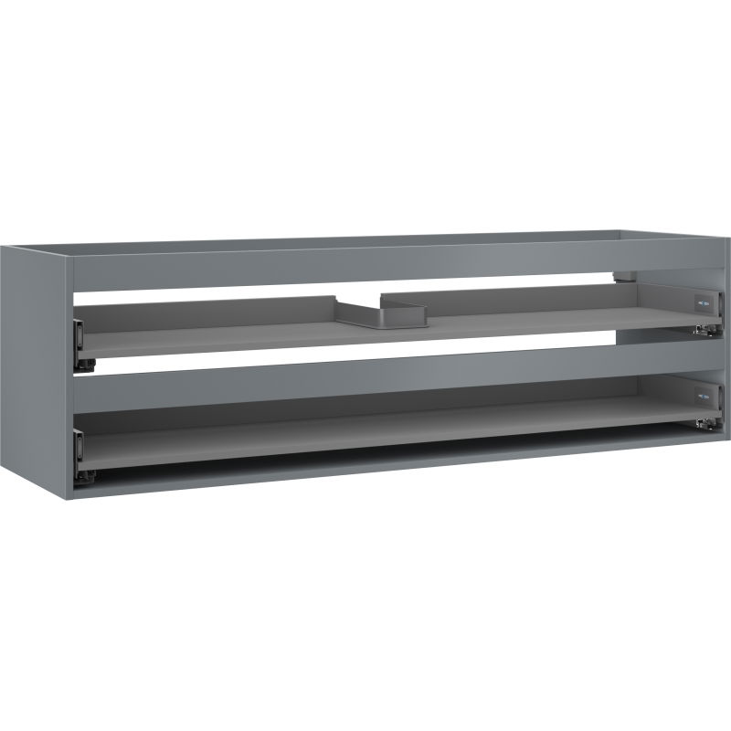 Mexen Box-A корпус на шкаф под мивка 160 см, 2 чекмеджета, графит мат - 91AX0-1600-470-2-66