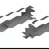 Mexen Box-A корпус на шкаф под мивка 160 см, 2 чекмеджета, графит мат - 91AX0-1600-470-2-66