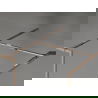 Mexen Kioto-XF душ преграда Walk-in с рамка 150 x 70 cm, прозрачно 10 mm, розово злато - 800-150-202-04-60-070-XF
