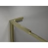 Mexen Kioto-F L душ параван Walk-in с рамка 85 x 202 cm, прозрачно 8 mm, златно - 800-085-174-50-00