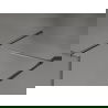 Mexen Kioto-XF душ кабина тип Walk-in с рамка 100x80 cm, прозрачно 10 mm gun gray четка - 800-100-202-04-66-080-XF