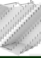 Mexen Kioto-XF душ кабина тип Walk-in с рамка 130 x 100 cm, прозрачна 10 mm, gun metal - 800-130-202-04-95-100-XF