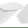 Mexen София WC Rimless с бавно падащо тънко седало, дуропласт, бял гланц - 30540300