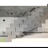 Mexen Omega душ кабина плъзгаща 130 x 90 см, прозрачна, черна + подложка Flat, бяла - 825-130-090-70-00-4010B