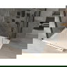 Mexen Omega душ кабина плъзгаща 130 x 100 см, прозрачна, черна + поддон Flat, бял - 825-130-100-70-00-4010B