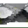 Mexen Mia свободностояща ъглова вана лява 160 x 80 cm, бяла/черна, преливник златист мат - 52691608075L-55