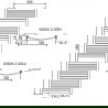 Mexen Helios радиатор за баня 1800 x 600 мм, 782 W, златен - W103-1800-600-00-50