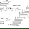 Mexen Helios бански радиатор 1500 x 500 мм, 534 W, златен - W103-1500-500-00-50