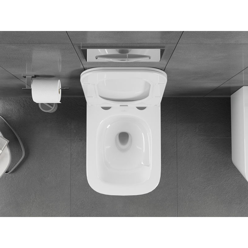 Mexen Teo тоалетна чиния Rimless Tornado, бяла гланц - 3385XX00T