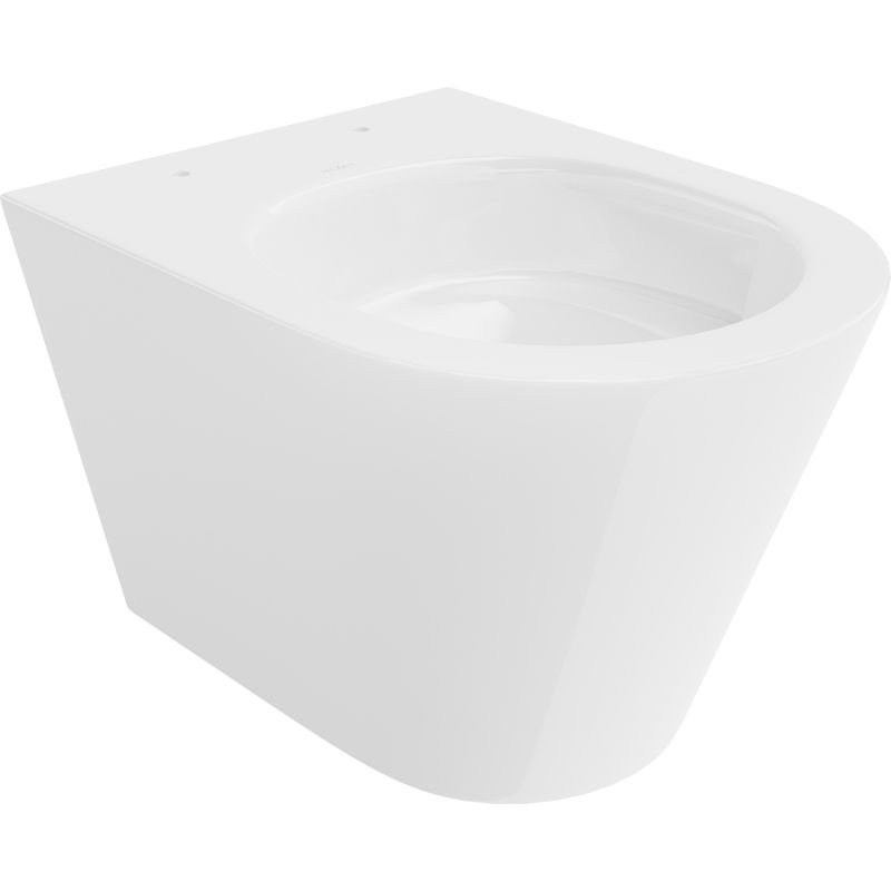 Mexen Rico тоалетна чиния Rimless Tornado, бяла гланц - 3372XX00T