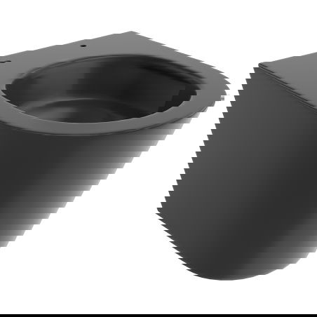 Mexen Rico висяща тоалетна чиния Rimless Tornado, черен мат - 3372XX85T