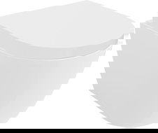 Mexen Carmen тоалетна чиния Rimless Tornado с бавно падащ капак, твърд, дуропласт, бял гланц - 30880200T