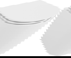 Mexen Carmen тоалетна чиния Rimless Tornado с капак с тихо падане slim, дуропласт, бял гланц - 30880400T